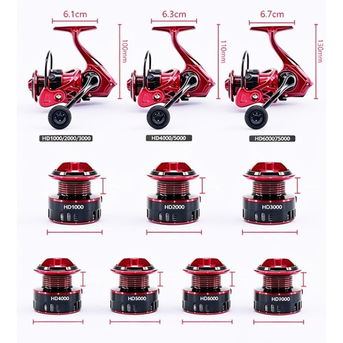 Mulinello pesca hd1000 - da, hd1000-7000