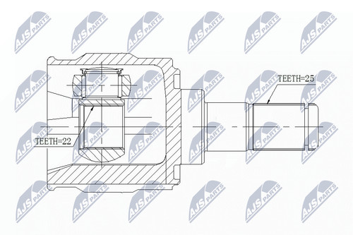 Npw 347 nty kit giunti - kit,
